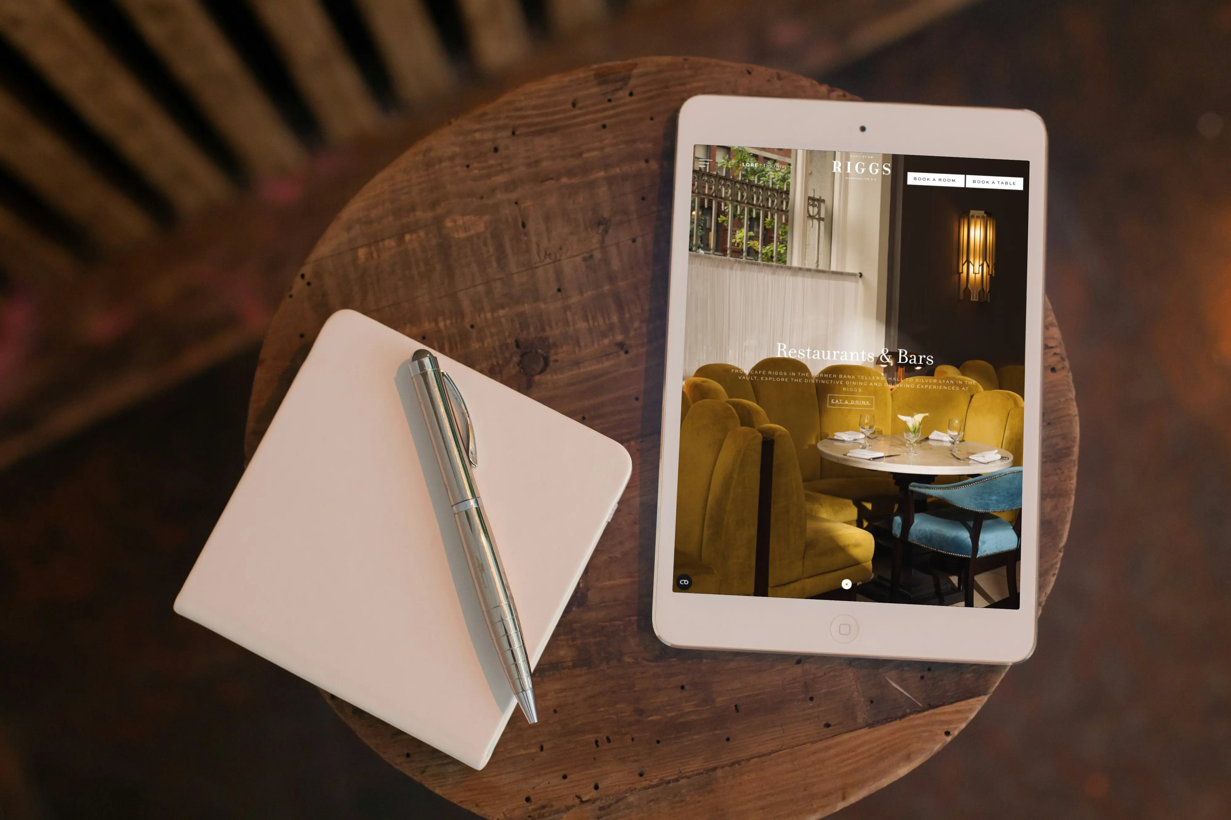 Riggs Washington DC — web de hotel